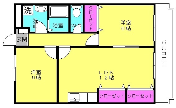 ニューマリッチ加古の間取り写真