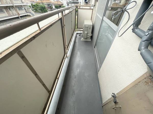 バルコニー　ビレッジハウスの同一物件・同一タイプの間取りの写真です