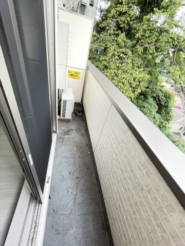 バルコニー　西向きのバルコニーです。