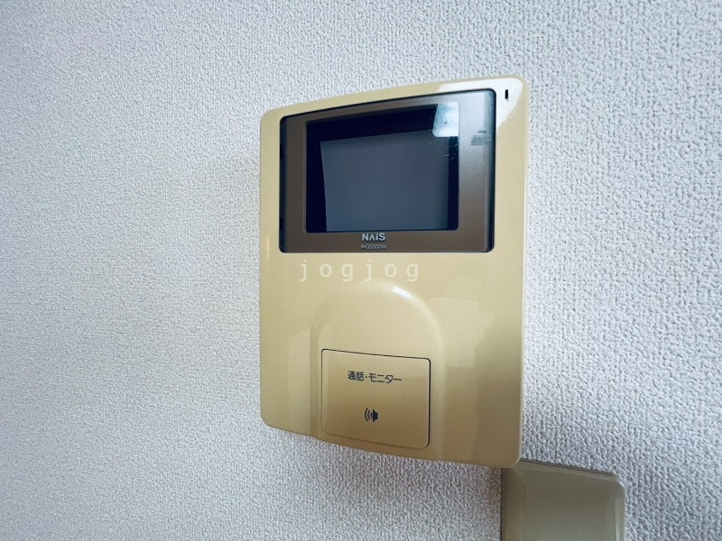 セキュリティ　モニター付きインターホンで来客確認も安心です！