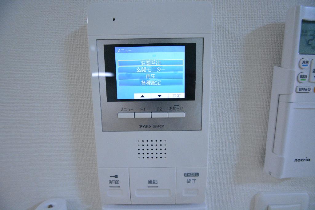 セキュリティ　カメラ付インターホン