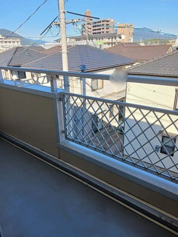 バルコニー　落ち着いた時間を過ごせるバルコニーです