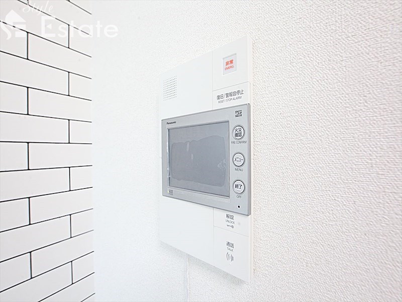 セキュリティ　モニター付きインターホン