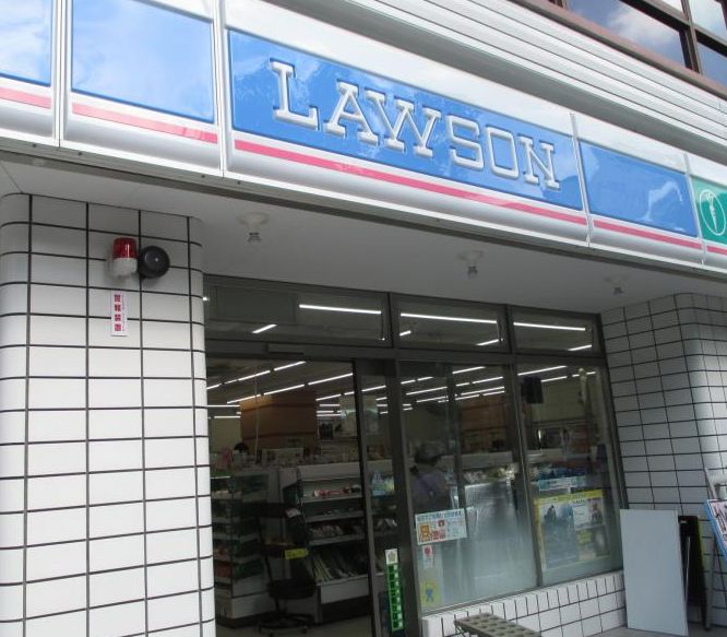 コンビニ　ローソン 谷町三丁目西店（コンビニ）まで70m