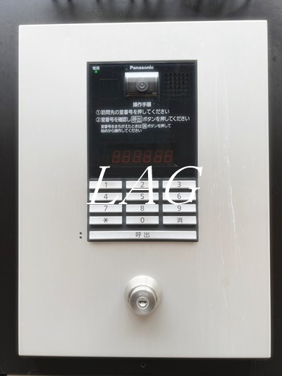 セキュリティ　オートロックです。