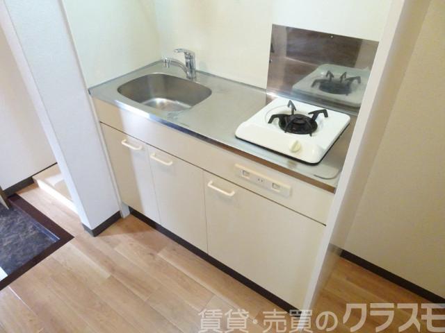 キッチン　１口コンロ付き♪