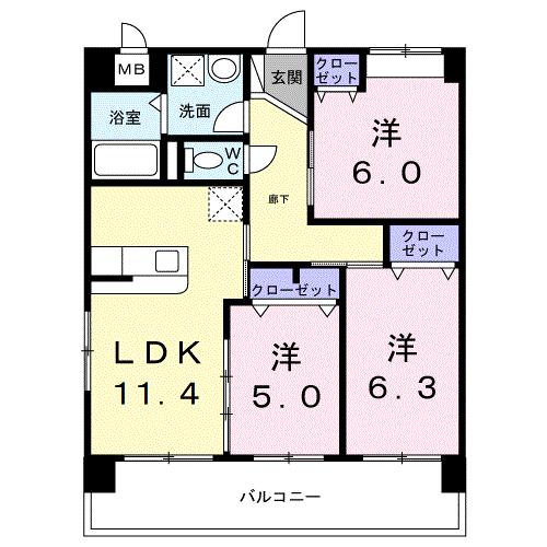 セレノ・カーサ 塩屋の間取り写真