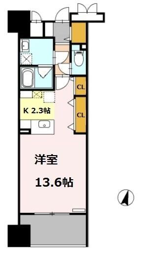 ロイヤルパークスシーサー南千住の間取り写真