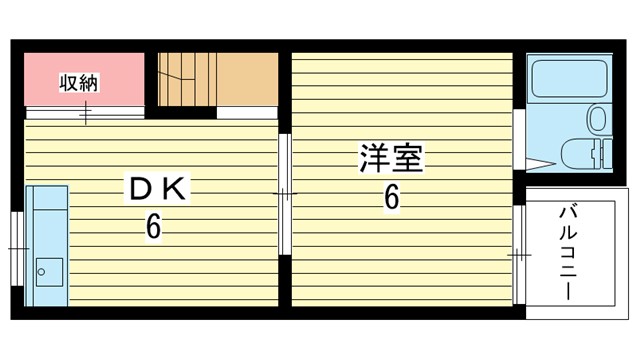 ウッディハイツ高田の間取り写真