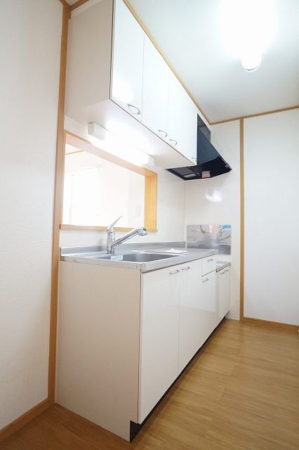 東武東上線 坂戸駅 徒歩23分 2階建 築21年のキッチン写真