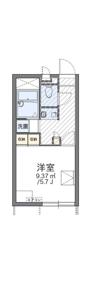 レオパレス八景島の間取り写真