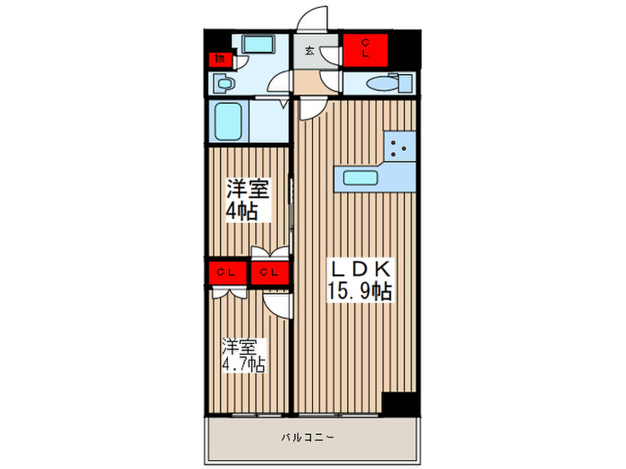 TSレジデンス東川口の間取り写真