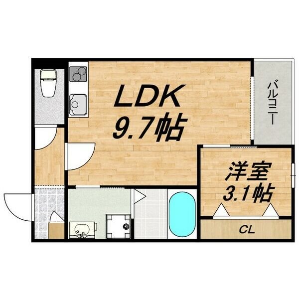 LECOCON大同の間取り写真