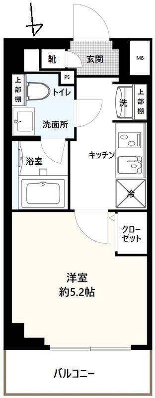 クラリッサ横浜ロッソの間取り写真