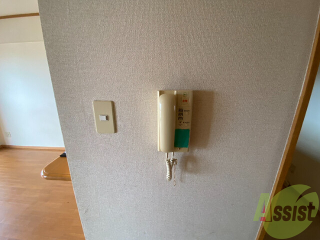 その他設備　インターホンは音声インターホンになっています！