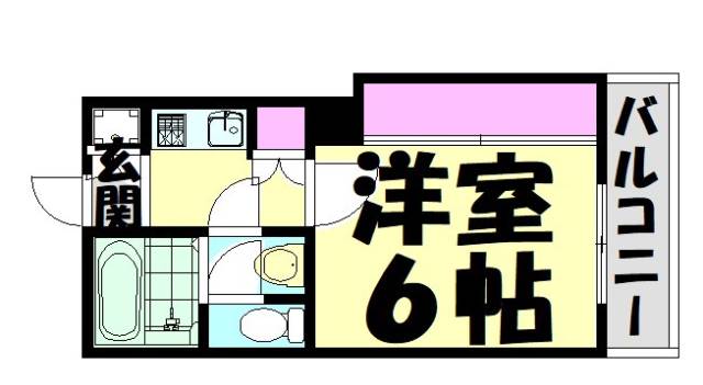 エスポワール鶴山台の間取り写真