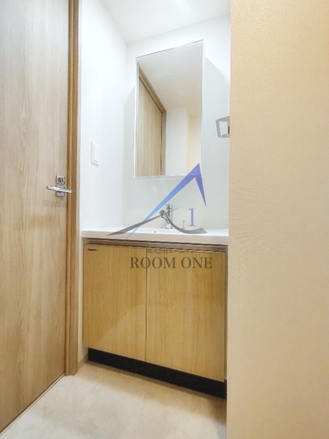 洗面設備　洗面台です。