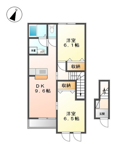 レガーロの間取り