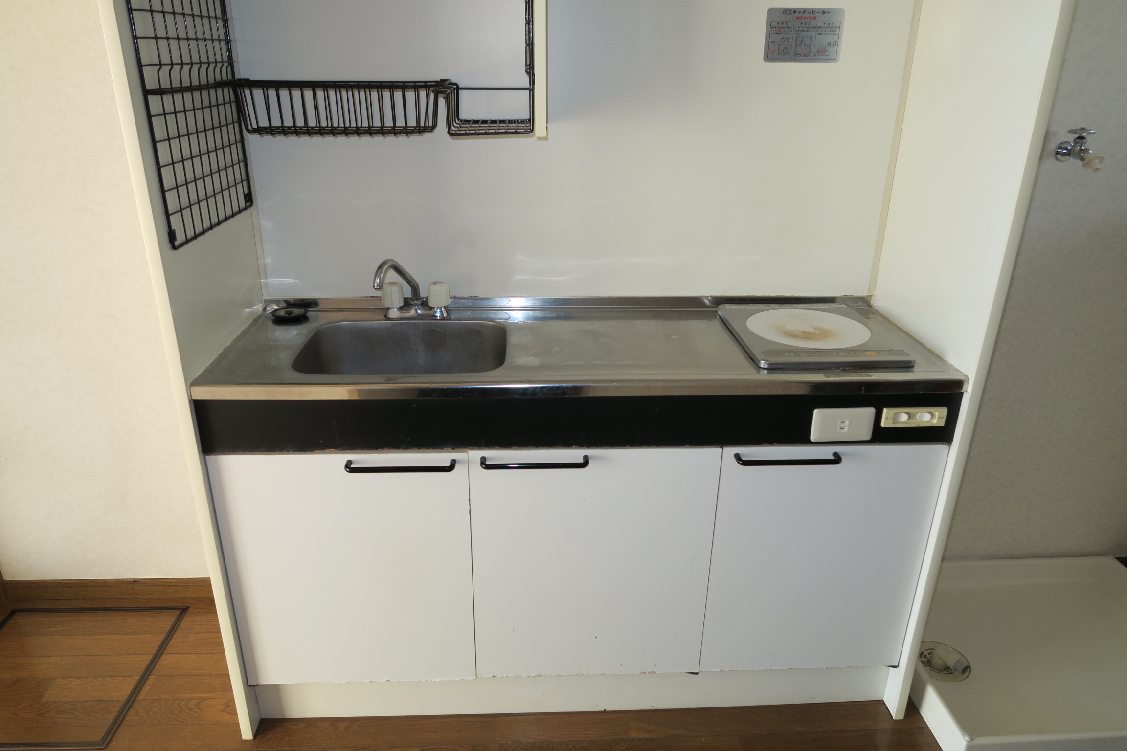キッチン　1口IHコンロ付