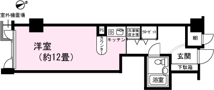 ダイアパレス富士忍野Ｃ棟の間取り