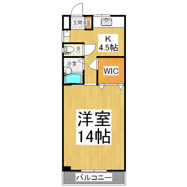 ローヤルコーポ東口の間取り