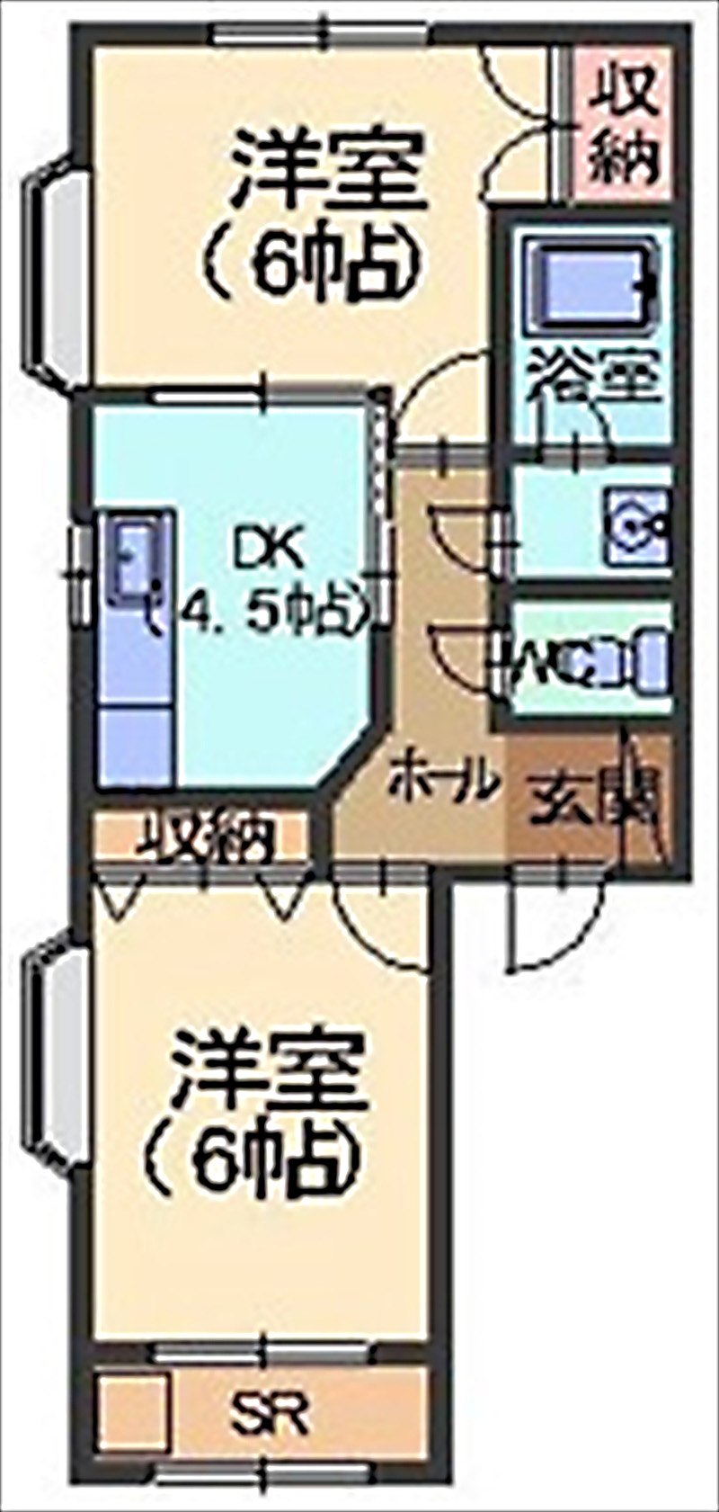 ベル＆スカイの間取り