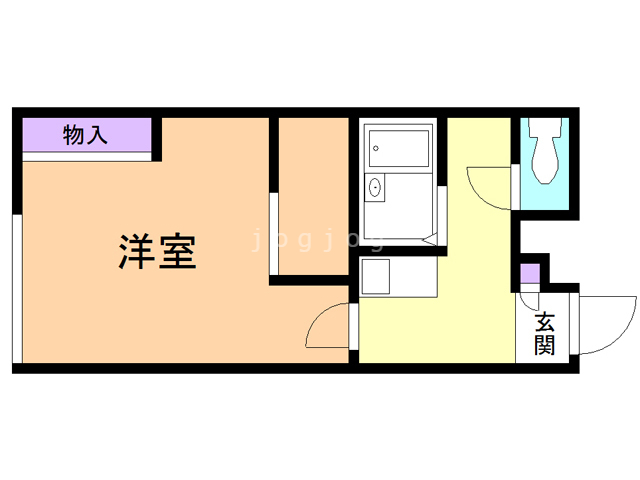 レオパレス牧場の間取り