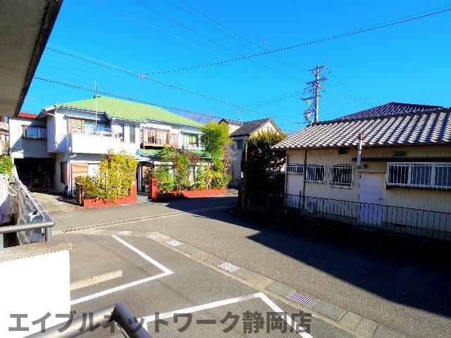 【静岡市葵区川合のマンションの眺望】