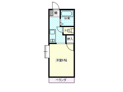 モンパレス上越第1-1号館の間取り