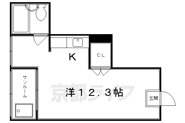 クラウンビルの間取り