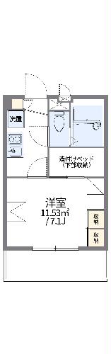 レオパレスＹＡＭＡＭＯＴＯの間取り