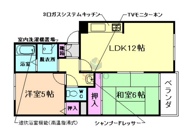 アスティ服部西の間取り