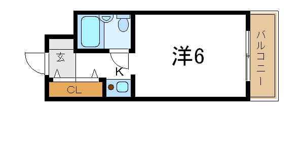 加古川市平岡町新在家のマンションの間取り