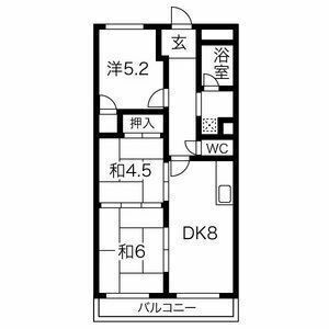 リゾティ英賀保の間取り