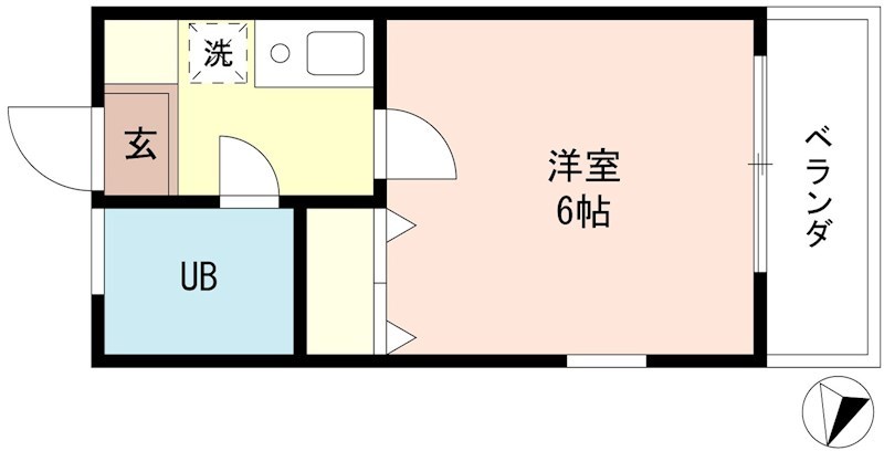 マインドハイム野原の間取り