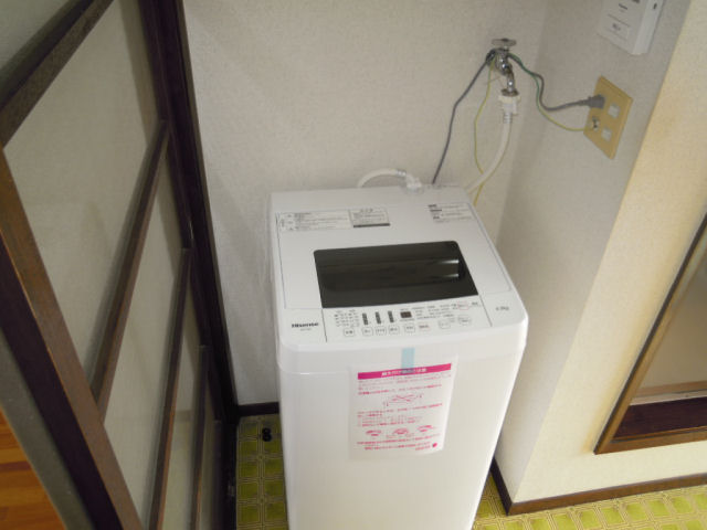 その他設備　洗濯機付きです。
