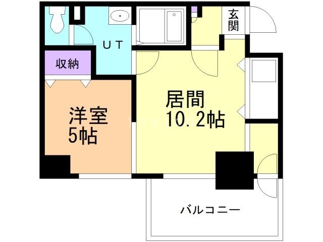 ノースソレイユ北札幌の間取り