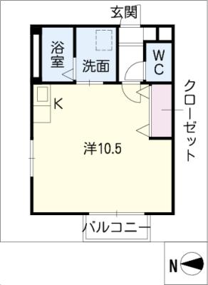 ルージュ北山の間取り