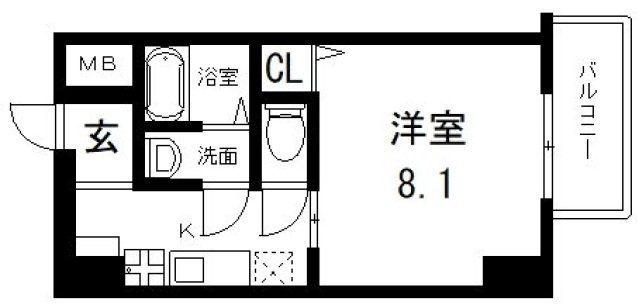 グリュックメゾン　S-SHINFUKAE　XIIIの間取り