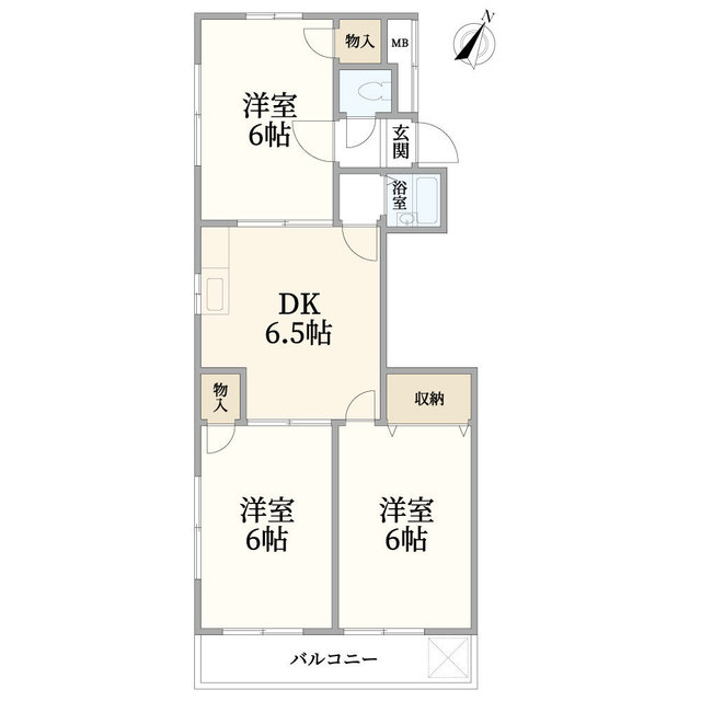 アネックス岩橋の間取り