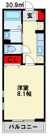 ヴィラ・ショウコウの間取り