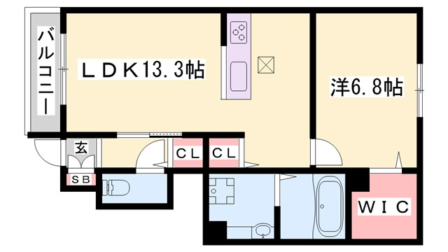 アルコバレーノの間取り