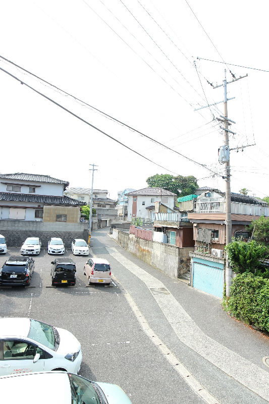 【北九州市小倉北区熊谷のアパートの眺望】