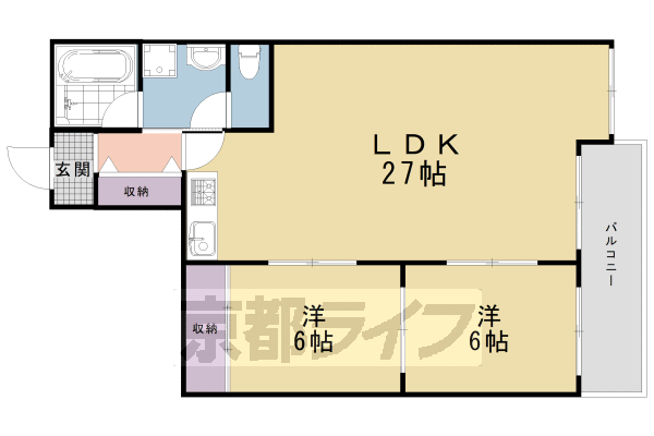 インペリアル京都の間取り