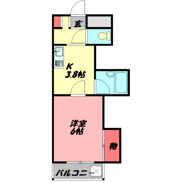 ウインライフ滝井の間取り