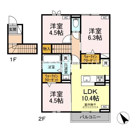 アールブガイアの間取り