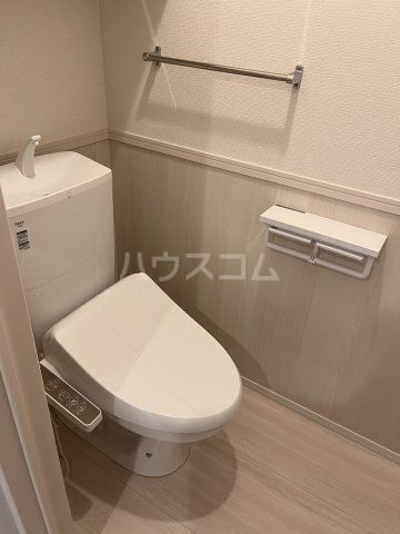 【甲府市屋形のアパートのトイレ】