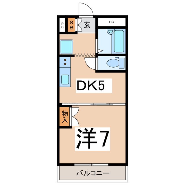 第2ガーデンハイツの間取り