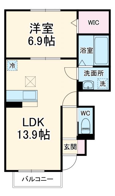 D-ROOM篠原町の間取り