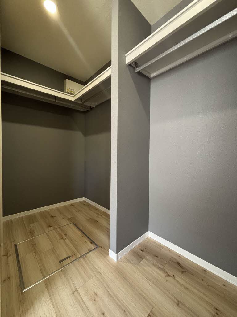 収納　収納のためのスペースです